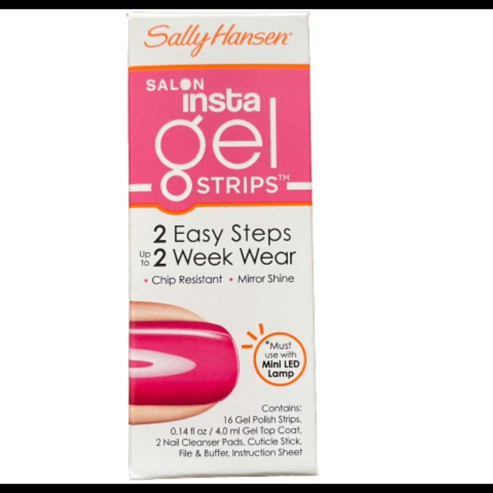 Rosy Outlook Pink Sally Hansen Insta gel strips new